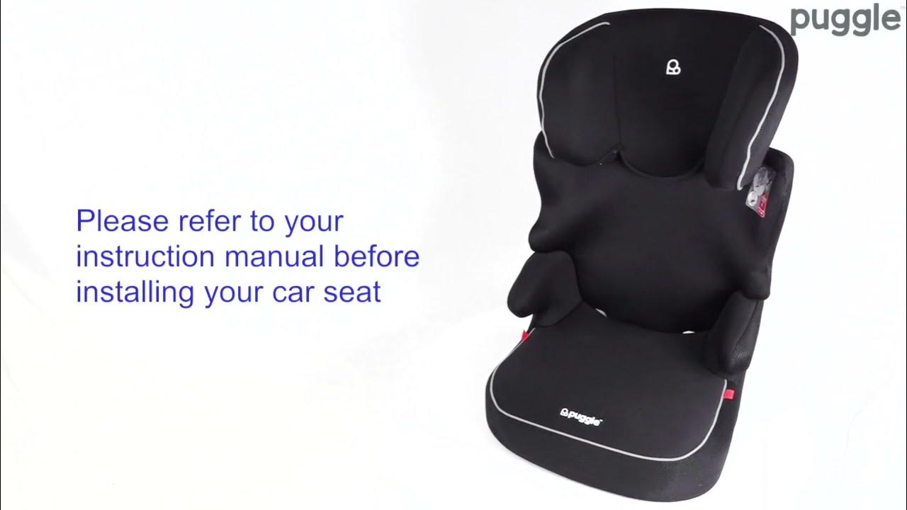 Puggle Ruxton Comfort Plus Group 23 Car Seat YouTube