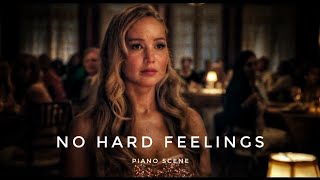 Video thumbnail of "No Hard Feelings 2023 | Percy is playing piano for Maddie ( scene - maneater song  )"