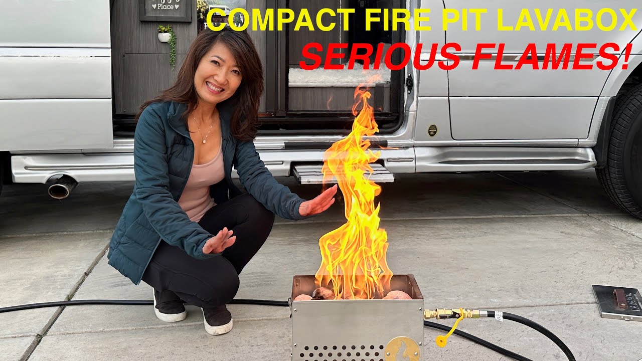 Best Space Saving Fire pit For Your Camper Van/ Class B RV