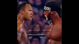 #TheRock vs Hollywood #HulkHogan #shorts #viral #WWE #WWEHighlights #wwefan