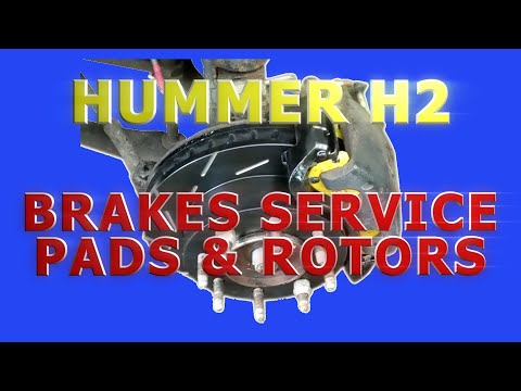 Hummer H2 2005 – Disc Pads, Rotors, Parking Brake Shoes – Full Service