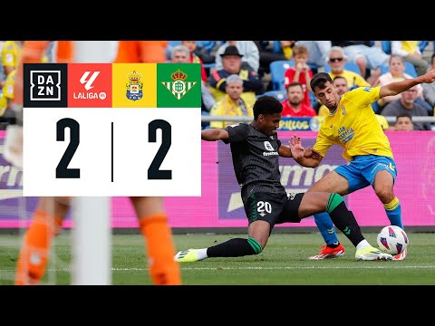 UD Las Palmas vs Real Betis (2-2) | Resumen y goles | Highlights LALIGA EA SPORTS