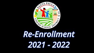 Re Enrollment Video 2021 2022
