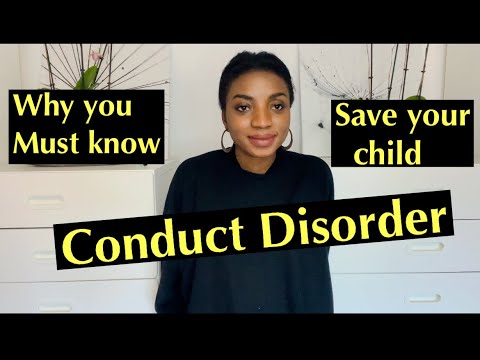 This is Conduct Disorder in Children