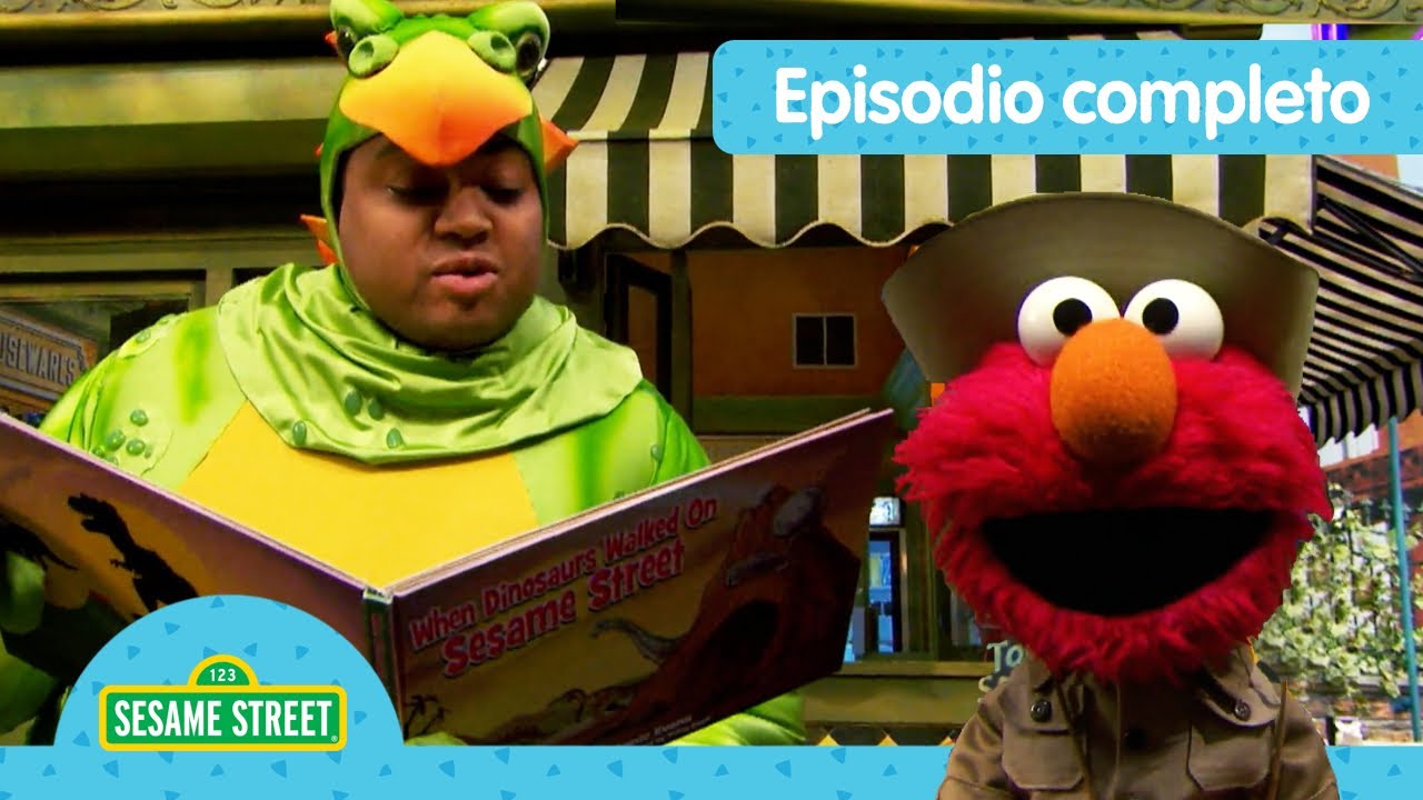 Cuando los Dinosaurios Caminaban por Barrio Sésamo🦕|Sesame Street en Castellano | Episodio Completo