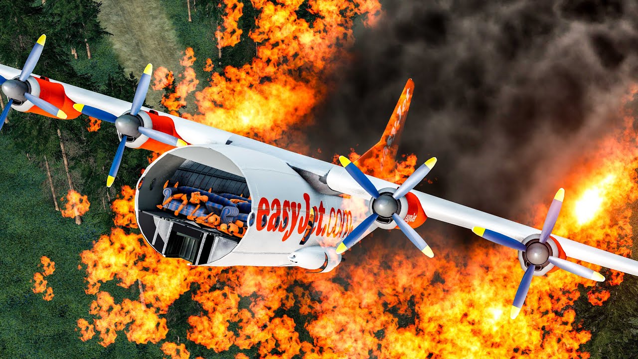 Plane Crashes With Dummies💥20 - BeamNg Drive