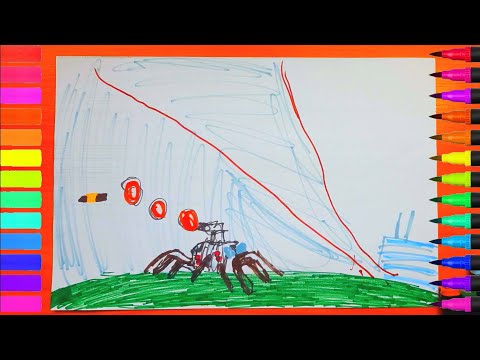 Video: Hvordan Tegne En Tarantula