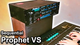 Sequential Circuits Prophet Vs - Ambient Chillout Music Synth Demo