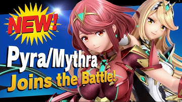 New Smash Bros Ultimate Characters Pyra Mythra Moves & Final Smashes