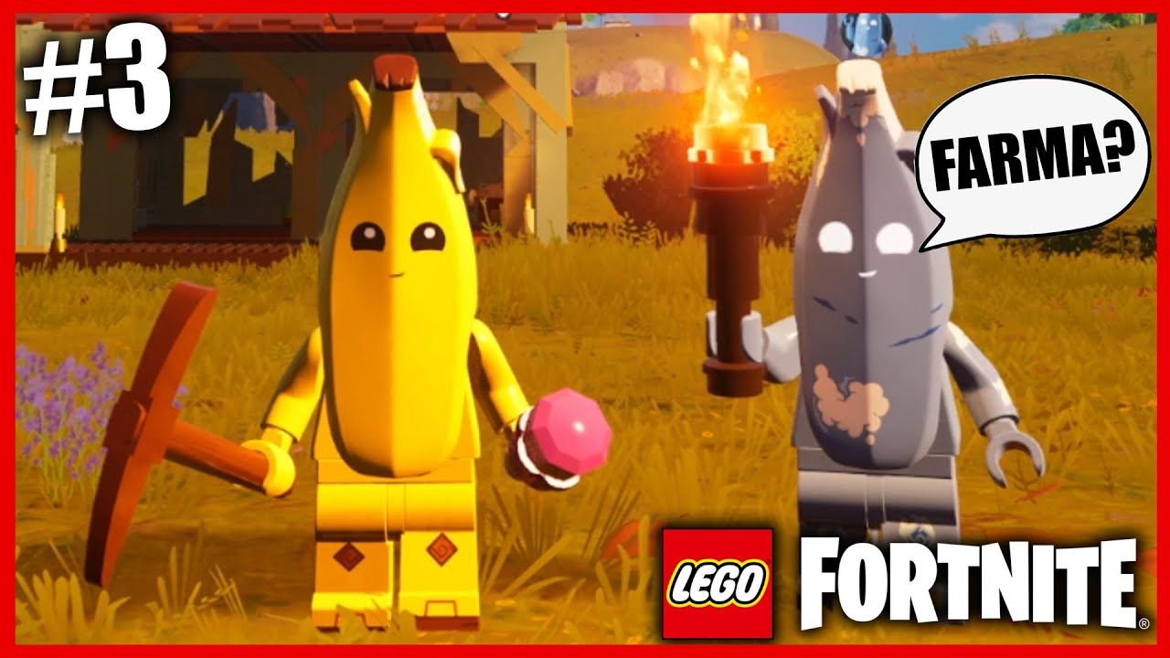 DĚLÁME SI FARMU Z LEGA!😍 LEGO FORTNITE #3 w/@Makousek