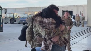 Hundreds of 144th Fighter Wing Airmen make emotional return to Fresno from deployment