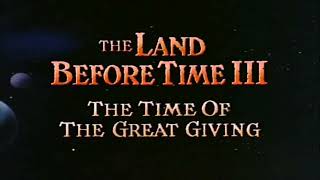The Land Before Time Iii The Time Of The Great Giving - End Le End Le Medley