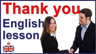 THANK YOU and THANKS - How to thank someone in English