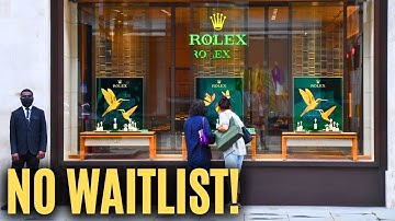 NO WAITLIST! How To Get A Rolex From The Authorized Dealer