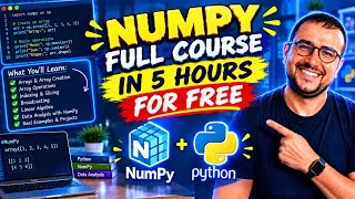 NumPy Bootcamp For FREE