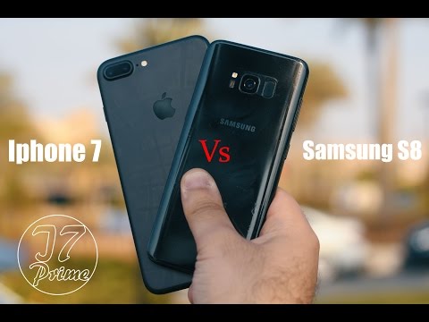 Samsung Galaxy S8 vs iPhone 7 plus camera test