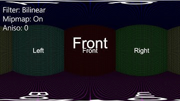 Cubemap filtering/mipmap/aniso comparison on Unity