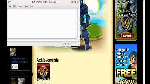 New AQW badge Hack Use AQWOLF v1.4