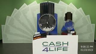 Cash4Life Drawing 01 23 2023 Results | Cash4life | Cash4life live  #america   #cash4life  #lottery