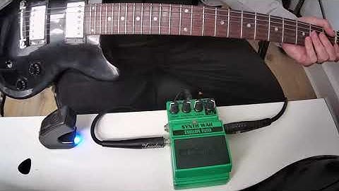 Digitech synth wah and Ebow