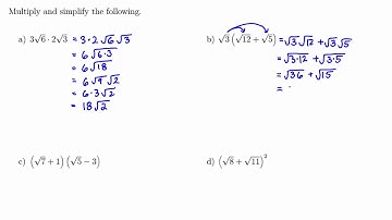 MTH 65 (§6.1, v15) Simplifying Products Containing Square Roots