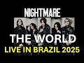 Nightmare band Live - the WORLD (Death Note OST) at Anime Friends 2025 Brazil #deathnote #visualkei