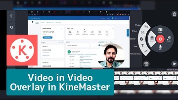 How do I overlay two videos in KineMaster Put Yourself in YouTube Video Urdu Hindi 2022