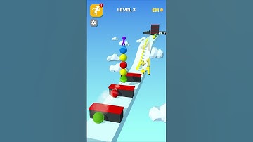 Stack Rider 🔮🟢🔵 Satisfying Mobile Games Level 3 All Levels Gameplay Walkthrough Android, iOS #gaming