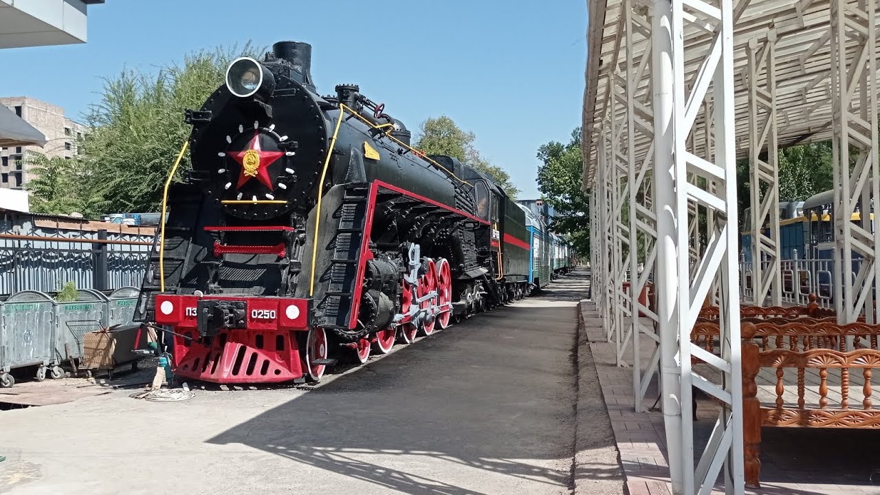 O'zbekiston Temir yo'llari muzeyiga sayohat #toshkent #поезд #музей #train