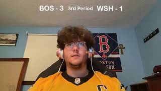 Boston Bruins vs. Washington Capitals (Live Commentary)