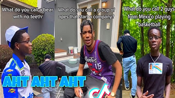 TikTok Aht Aht Aht Joke | Dad Jokes Aht Aht Aht  👨🏾‍🦳😭