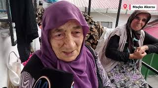 Maçka Akarsuda Teyzem Hem Ağlatı Hem Anlattı..