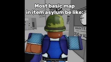 Item Asylum Basic Maps Be Like #shorts #roblox