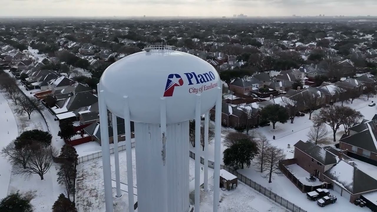 Plano by Air | Winter Storm 2026