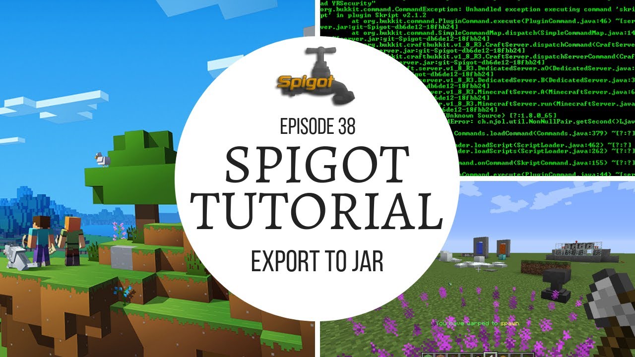 Spigot Plugin Development - 38 - Exporting to JAR with IntelliJ