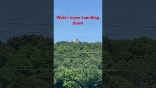 Kenwood Oklahoma water tower Falling down!!!!