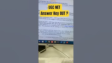 UGC NET Answer Key OUT ? | UGC NET Answer Key Update | Dr.Heena #ugcnetanswerkey #ugcnetupdate