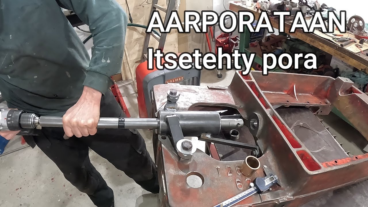 Aarporaus Valmet 565 Eturunkoon - Etuakselille uudet ylikoon laakerit