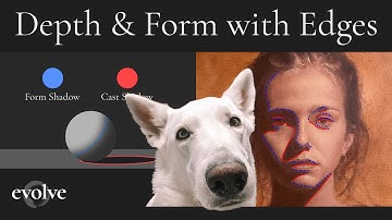 How to Create Depth & Form in Art with Edges