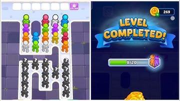 Bus jam Level 77 Walkthrough Solution 