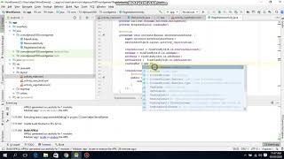 Firebase Database Android Studio Java Program of Registration System Part 5