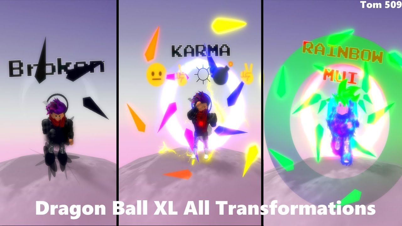 Dragon Ball Xl All Transformations Showcase 2020 Roblox Youtube - roblox xl