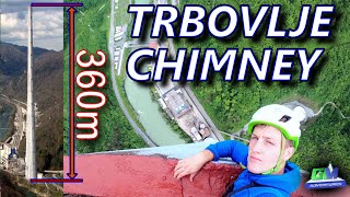 Climbing The Tallest Chimney In Europe The Trbovlje Chimney, Slovenia Vlog