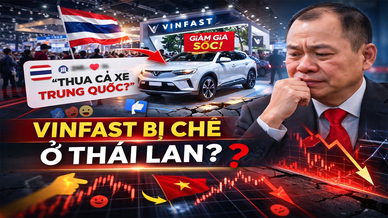 Người Thái Lan Chỉ Trích VinFast: “Thua Cả Xe Trung Quốc Giá Rẻ, Mà Vẫn Tự Hào Xe Việt!”