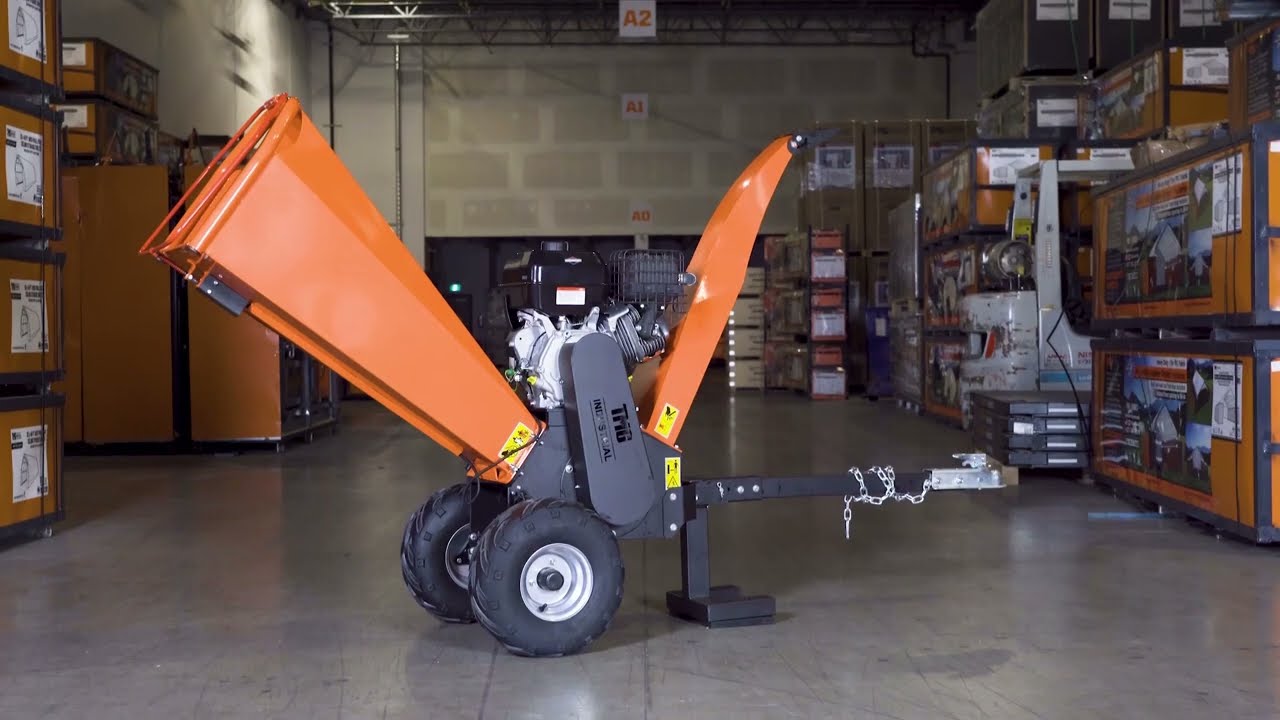 TMG-GWC5 4-3/4" Tow-Behind Wood Chipper - Product Features