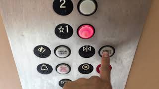 Yucky Mod!!! ECC Hydraulic Elevator at Sunset Gower Plaza, Hollywood CA