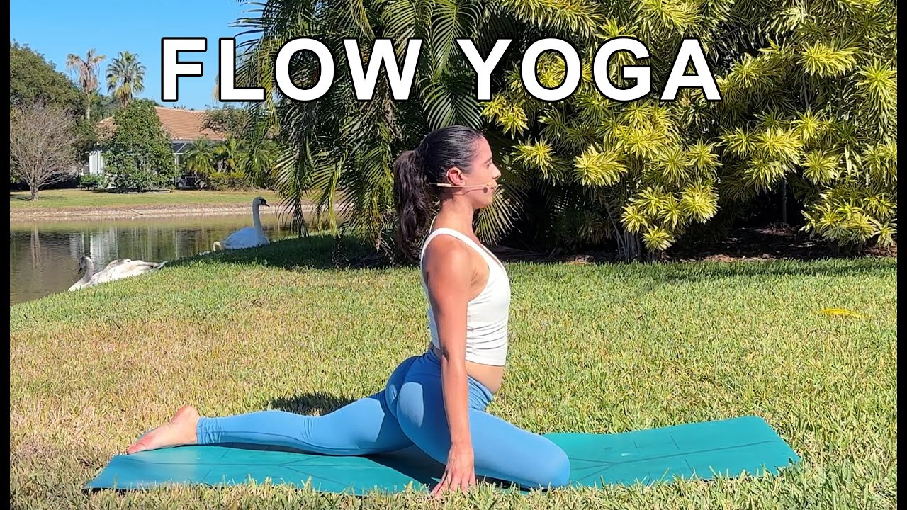 15 Min Flow Yoga by the Lake