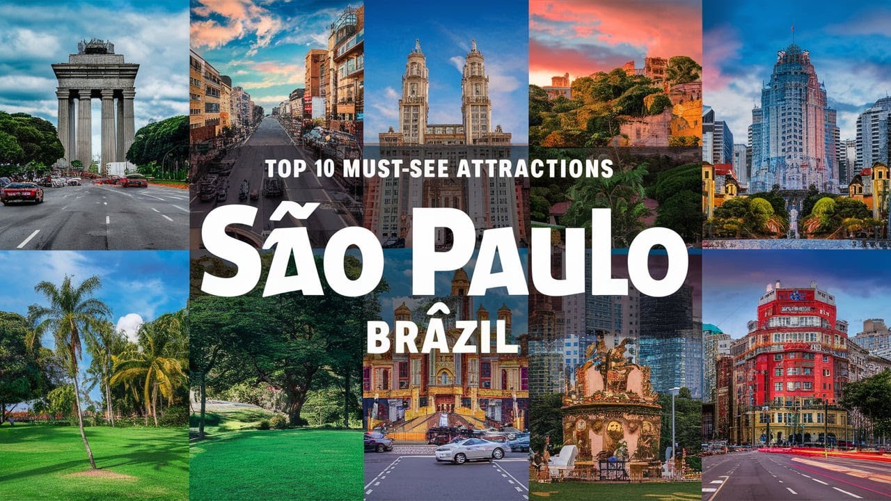 Top 10 Must-See Attractions in São Paulo, Brazil - YouTube