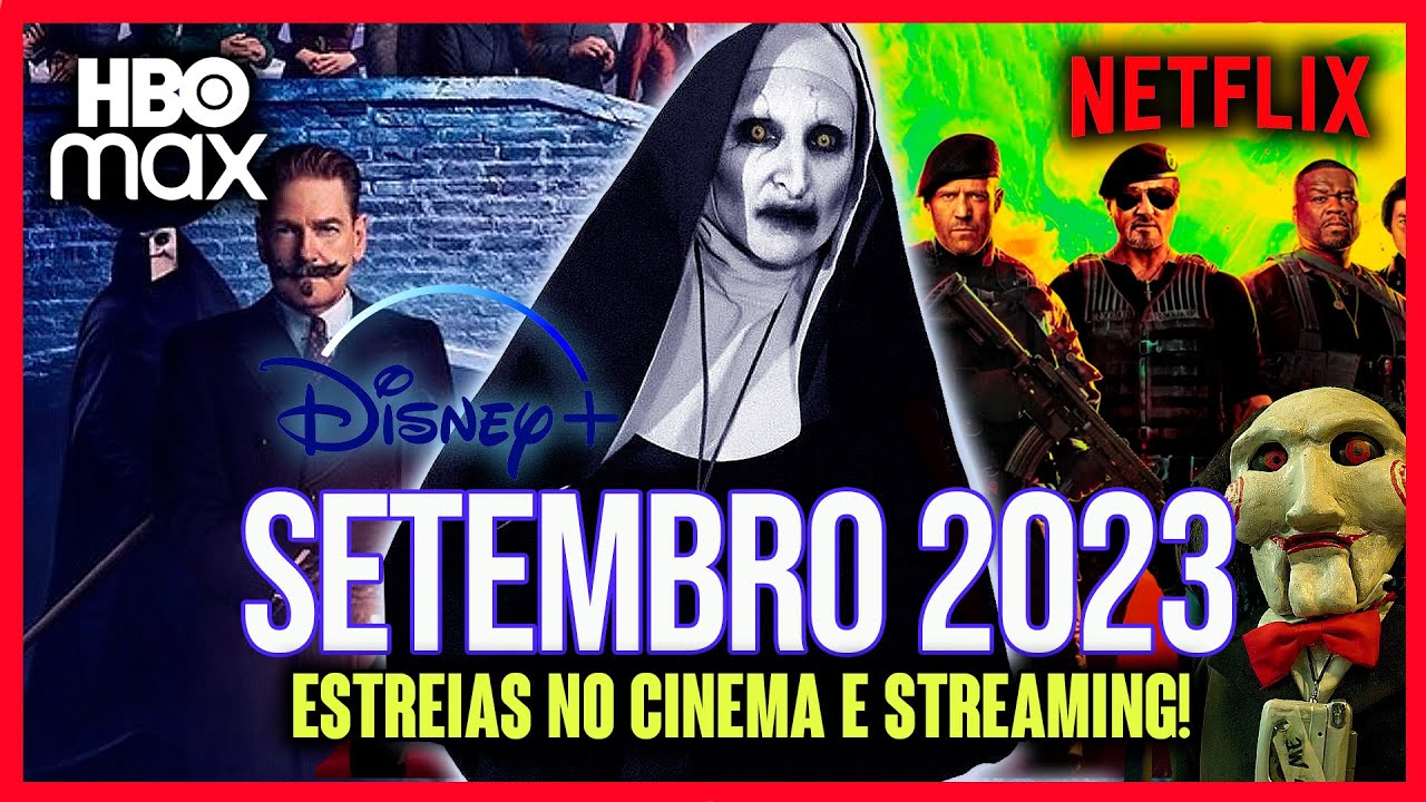 ESTREIAS SETEMBRO 2023: A FREIRA 2, SOM DA LIBERDADE, MERCENÁRIOS