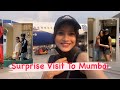 Surprise visit to mumbai  kanus shivangis reaction  mumbai